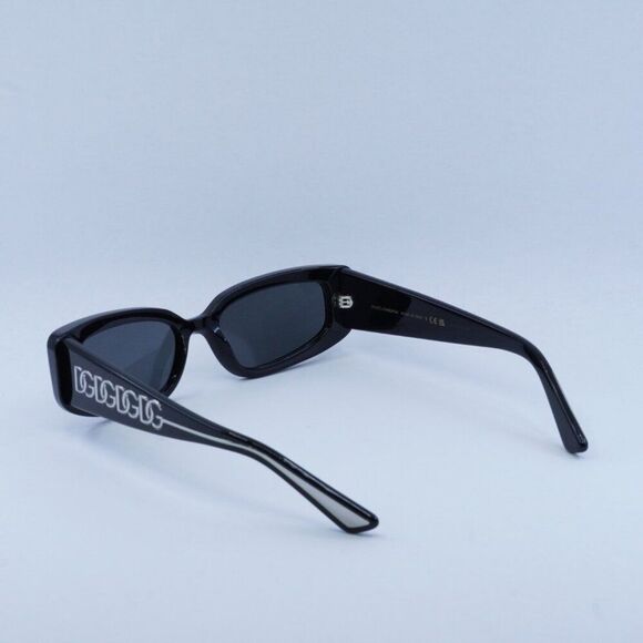 🕶️ New Dolce & Gabbana DG4445 501/87 Sunglasses -Black Frame, Dark Grey Lenses - Picture 10 of 11